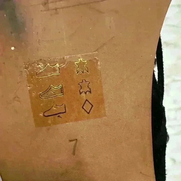 Madewell Women’s Sandals Size 7 Bridget Black Lace Up Gladiator Sandals - Picture 7 of 7